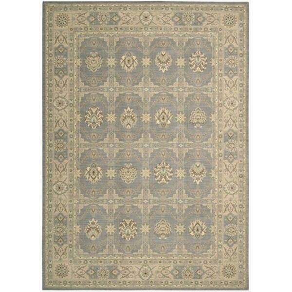 Nourison Persian Empire Area Rug Collection Slate 5 Ft 3 In. X 7 Ft 5 In. Rectangle 99446254559